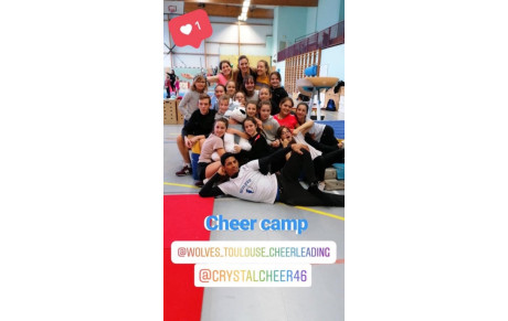 Cheer Camp avec les Champions de France! 