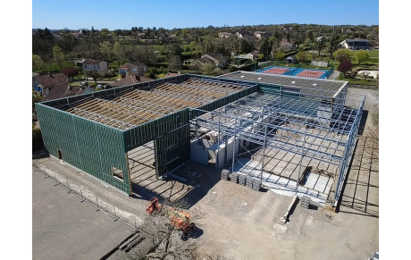 Avancement Travaux Gymnase 