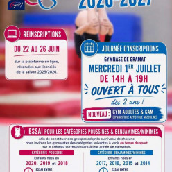 Inscriptions 2026 2027